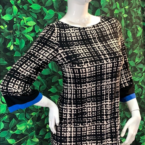 Eliza J elegant classy shift dress NWT m BORDERS 8 - Picture 7 of 11